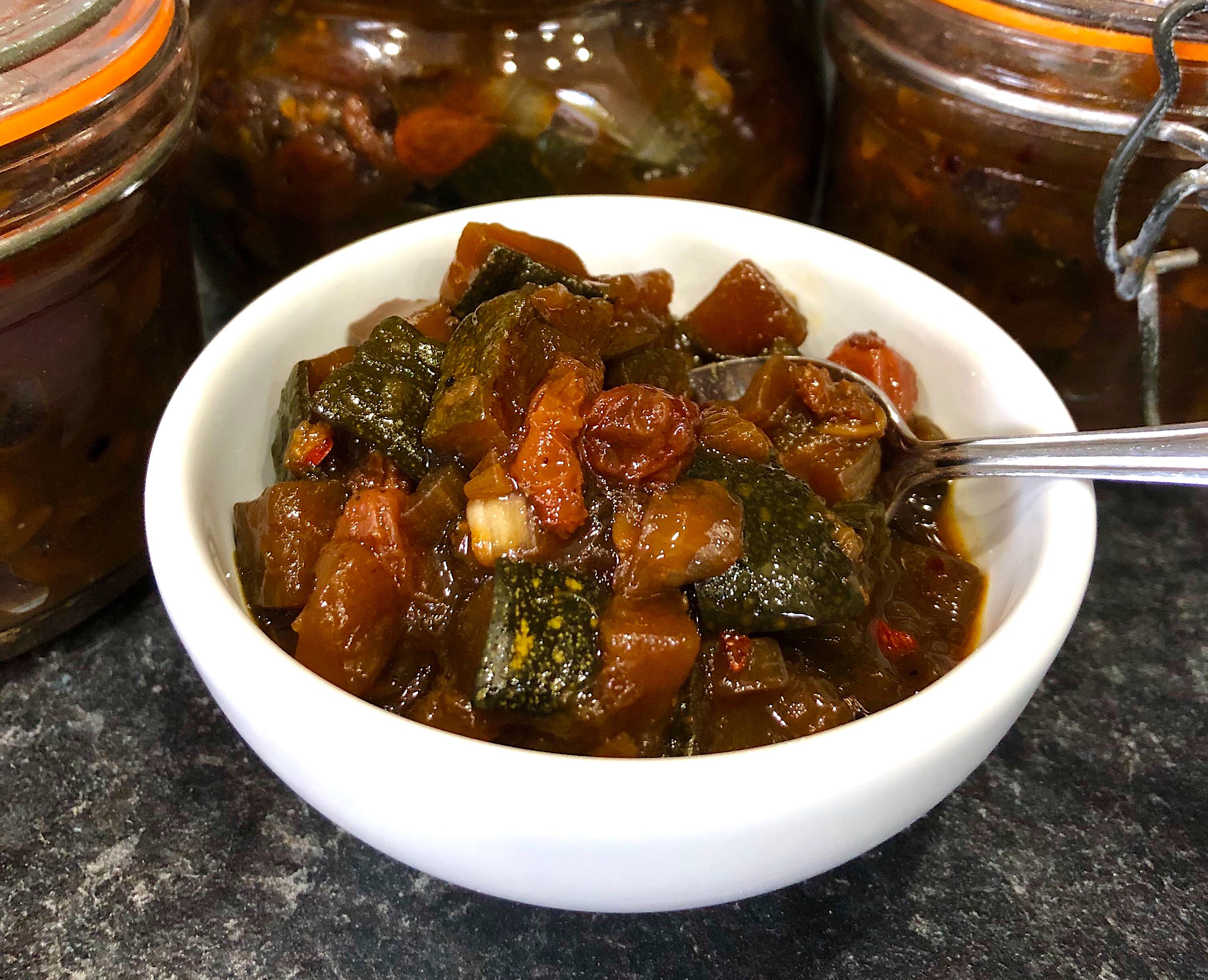 Spicy Marrow Chutney Recipe